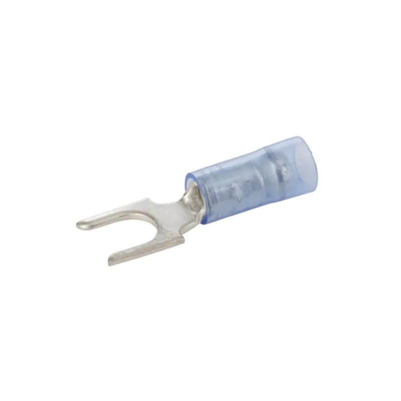NSI Industries S16-10N-BULK - 16-14 AWG, # 10 Stud Nylon Insulated Flange Spade, 1,000 Per Pack