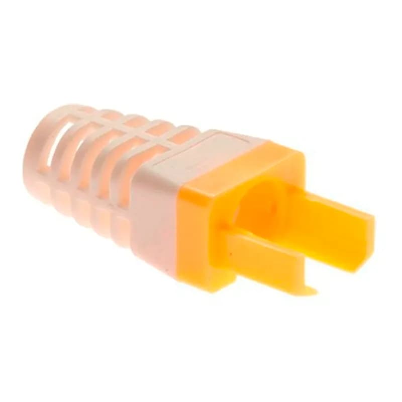 NSI Industries 105010 - The innovative Snag Proof Strain Relief is designed specifically to be crimped with the EZ-RJ45 plugs. Two Patent Pending versions are offered for both the CAT5 and 5e and the CAT6 plugs. The primary strain relief of the plug locks the snag proof strain relief in place so they will not pull off, creating one, integral assembly. Once crimped, this design allows the plug's primary strain relief to relax slightly, preventing the cable pairs from being over compressed. This decrease in stress contributes to achieving peak performance. The tab on the strain relief is designed to extend over the plug's locking tab, making it snag proof when administering patch cords., 849160003717