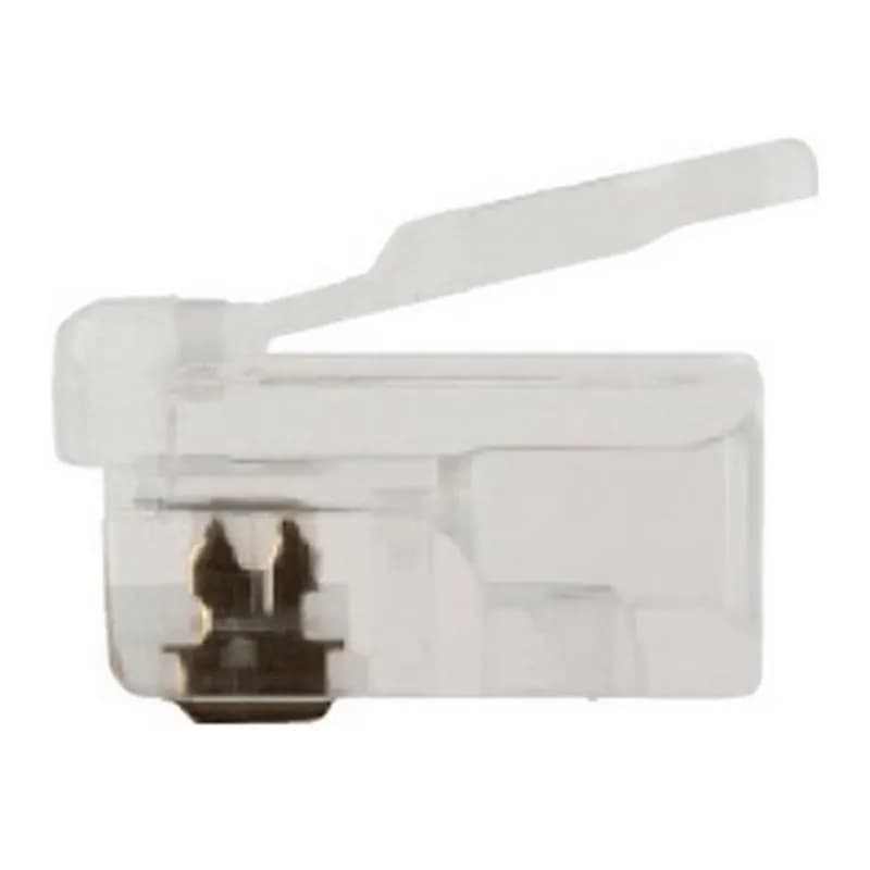 RJ-11 6P4C Flat-Stranded 100/Jar