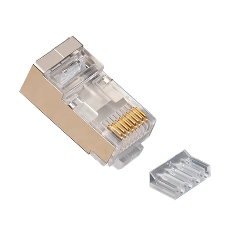 NSI Industries 106205 - This 2 piece shielded system makes terminating CAT6 quick and easy. The staggered loading bar acts as the stopping point for pair separation and maintains wiring configuration. Simply flush cut the conductors and slide assembly into the connector and terminate., 849160007869