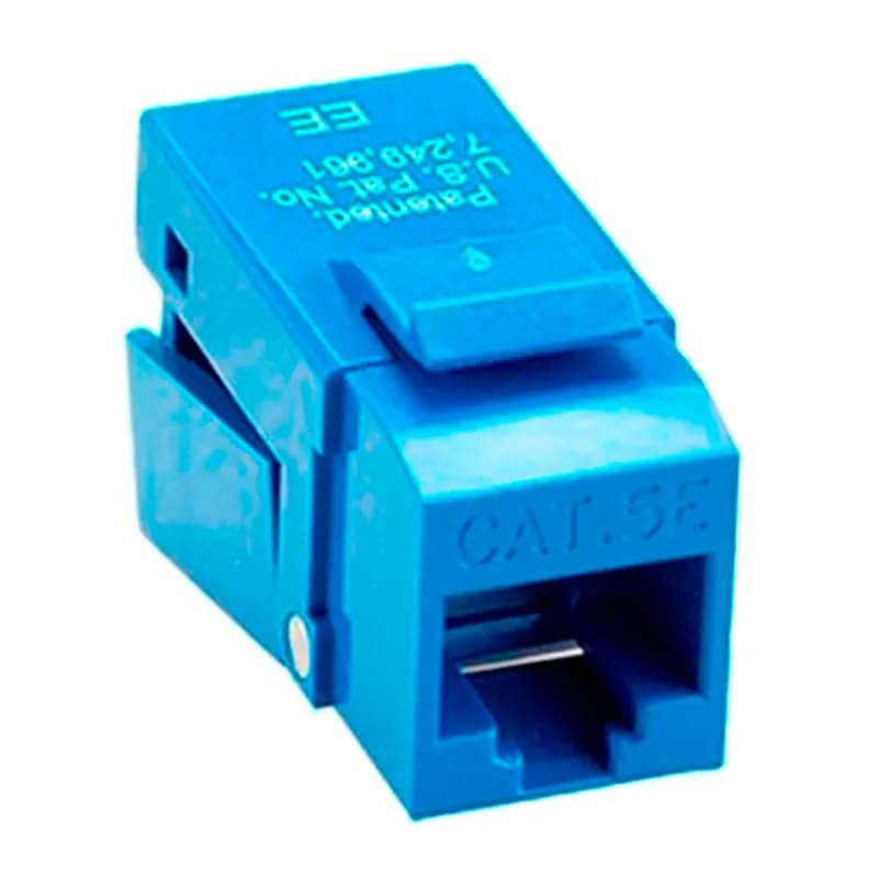 EZ-SnapJack Cat5e BLU (40 EA)