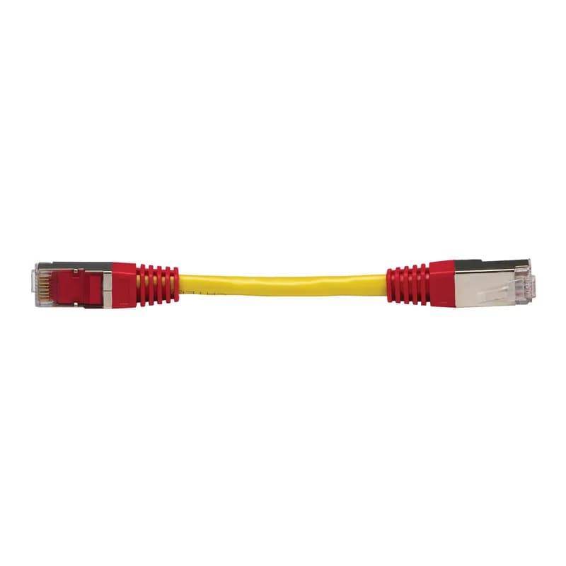 NSI Industries 610025C - FTP Patch Cable, 5" C6, 4/Clam