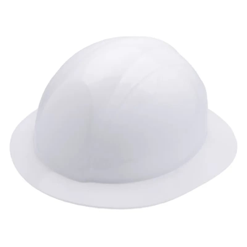 NSI Industries SH-200W - The RHINO Safety SH-200W Full Brim Safety Helmet made from durable polypropylene is impact and penetration resistant for use on demanding jobsites. The 4-point ratcheting assembly is fully adjustable to fit most heads, with a removable brow pad for increased comfort. This professional-grade hard hat meets CE0086 EN397: 2012 + A1 2012 certification, as well as ANSI Z89.1 – 2014, Type 1 – Class E certification for performance.