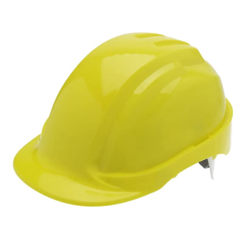 NSI Industries SH-330Y - The RHINO Safety SH-330Y Cap Brim Safety Helmet made from durable NDPE polypropylene is impact and penetration resistant for use on demanding jobsites. The 6-point ratcheting assembly is fully adjustable to fit most heads, with a removable brow pad for increased comfort. This professional-grade hard hat meets CE0086 EN397: 2012 + A1 2012 certification, as well as ANSI Z89.1 – 2014, Type 1 – Class E certification for performance.
