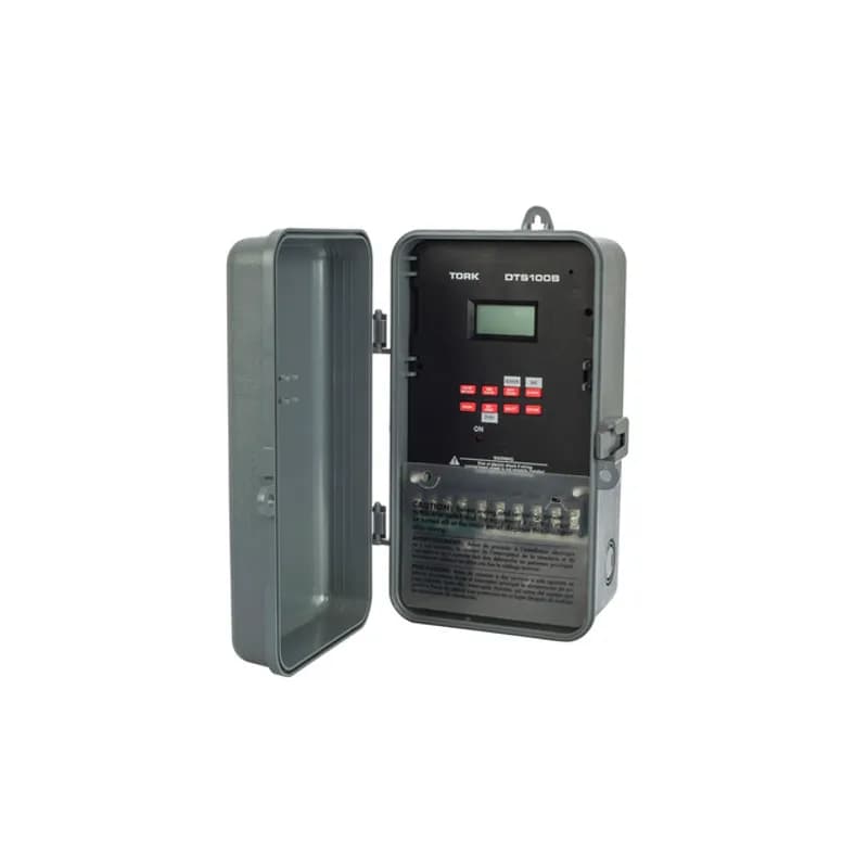 NSI Industries DTS100B - The TORK DTS100B 365/7-Day Multipurpose Advanced Digital Timer has one channel designed for 30 amp, 120/208-240/277 VAC loads and has a Noryl plastic enclosure with a locking hasp for indoor or outdoor use. Automate your home or office to save energy and money, using the intuitive programming interface to set up to 99 different on/off times each day of the week, with 24 unique holiday blocks. Designed for applications in the home, office, factory, church or school, including lights, heaters or air conditioners, water heaters, school warning signals or traffic lights.
