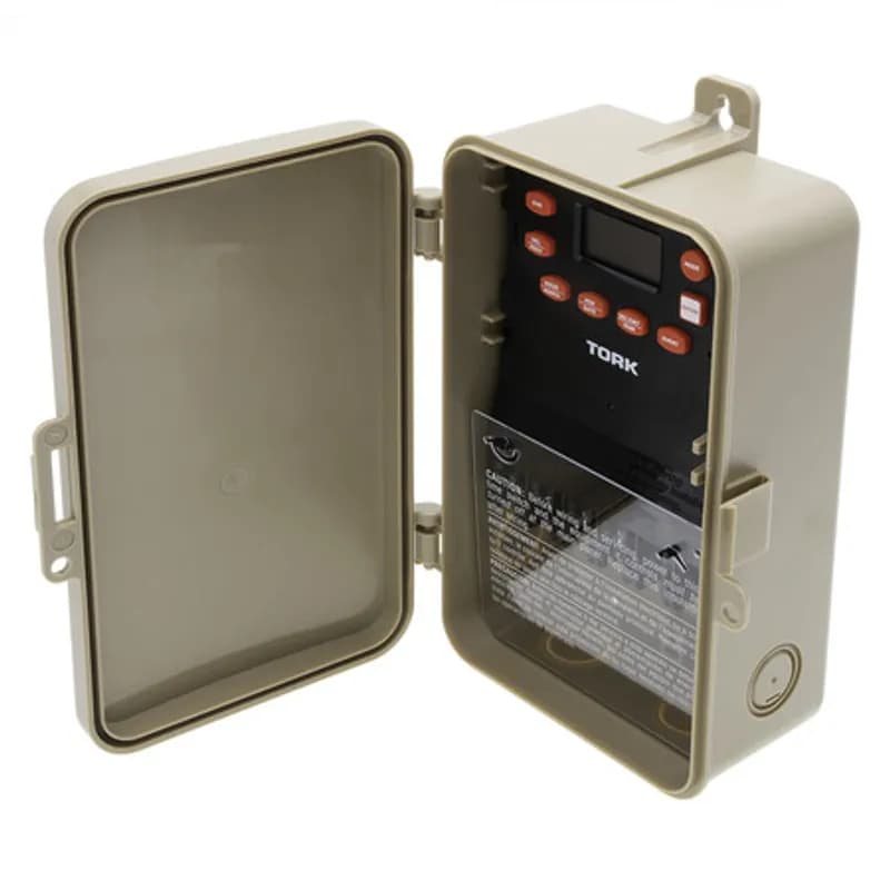 120V 24HR SUPERCAP INDOOR 1 CH. 30A SPST WITH BEIGE ENCLOSURE 75393-1