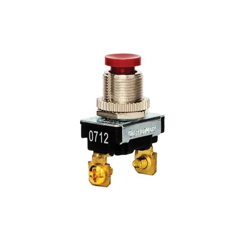 Round Indicator Light Amber Lens