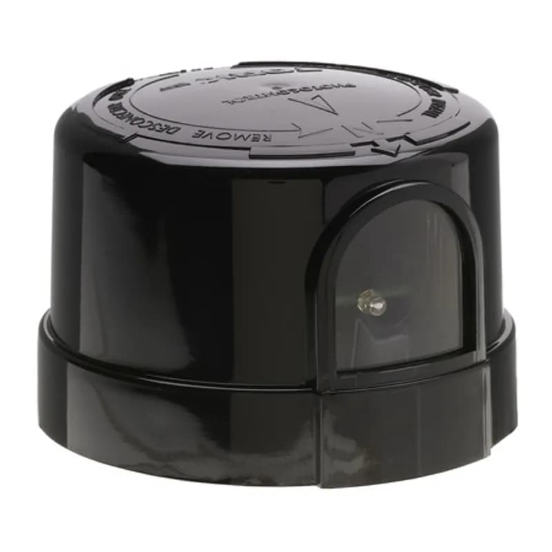 Zero Cross Fail On TurnLock, On 1.3-1.7, Off/On Ratio 1.5:1, 105-305V, 1000W Tung, 1800VA Ballast, 8A Elec Ballast (LED), Black Lid, 510J MOV
