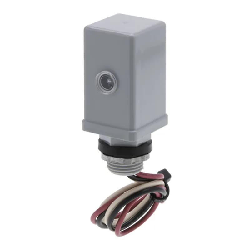 The TORK ZS124 stem mount instant response LED photocontrol light sensor provides a simple way to control residential or commercial exterior lights and appliances based on the ambient light level. Features include the coated circuit board and weather-resistant casing, long-life zero-cross technology and the time delay that prevents stray lights or shadows from triggering the control. Designed for applications including landscape lighting, perimeter and security lighting, pole lanterns or signage.
