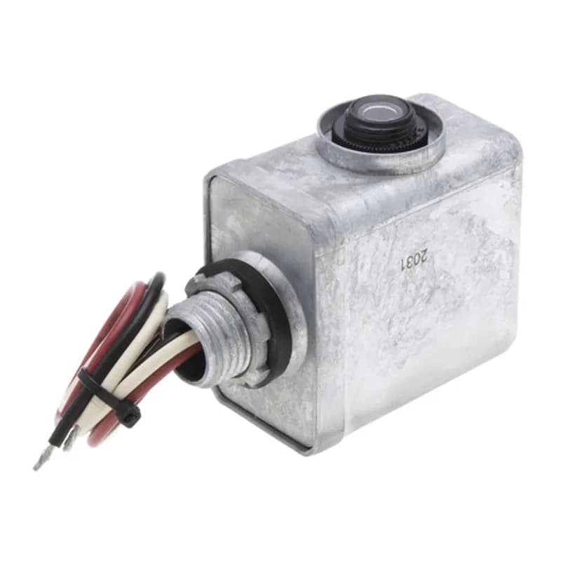 Zero Cross Stem Zinc, On 1.3-1.7, Off/On Ratio 1.5:1, 105-305V, 1000W Tungsten, 1800VA Ballast, 8A Elec Ballast LED