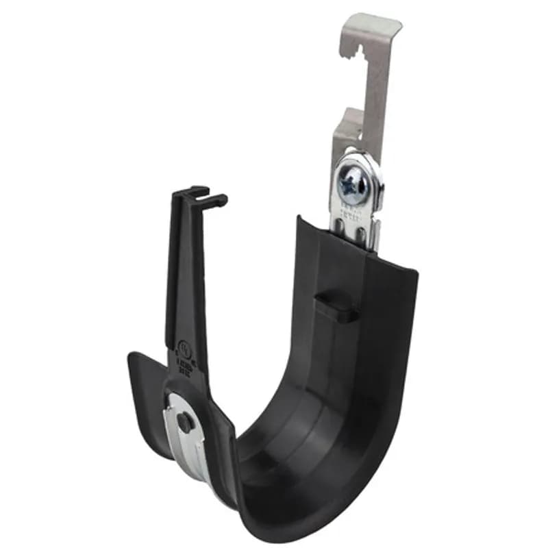 1" Batwing HPH J-Hook, Black, Size 16. 25/Box.