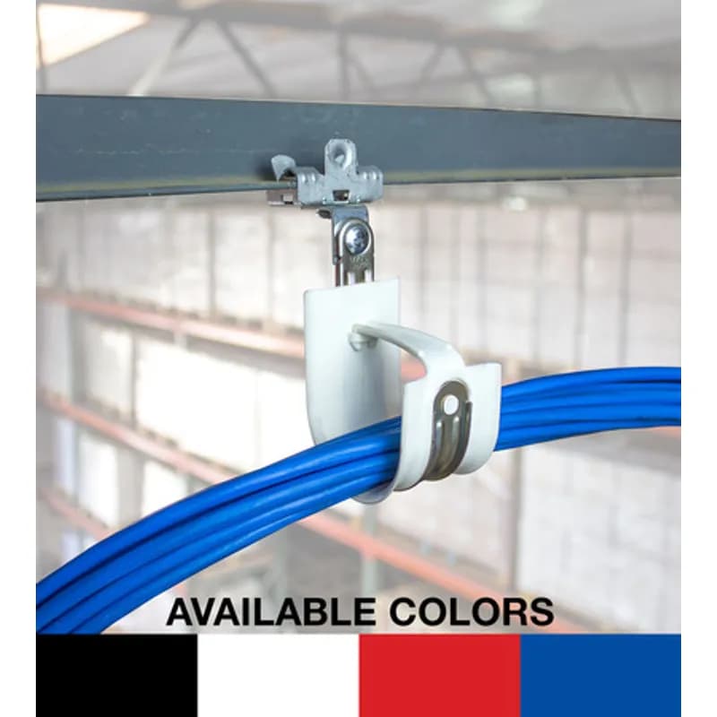 NSI Industries HPH16MH-10R - 1" Standard HPH J-Hook, Size 16, Red, with Magnet. 10/Box.