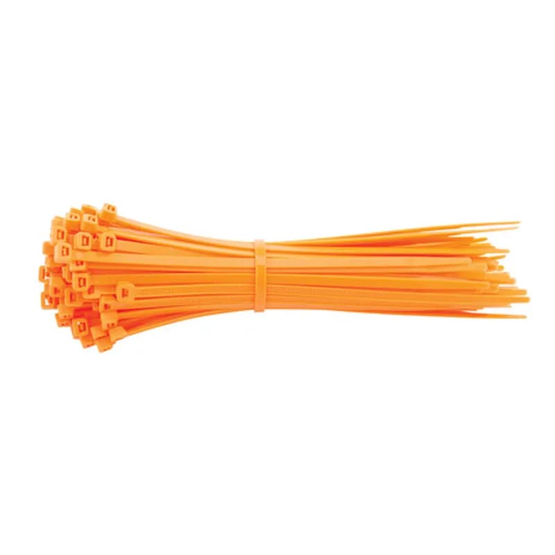 Cable Tie ORG 7.5" 50lb (1000 EA)