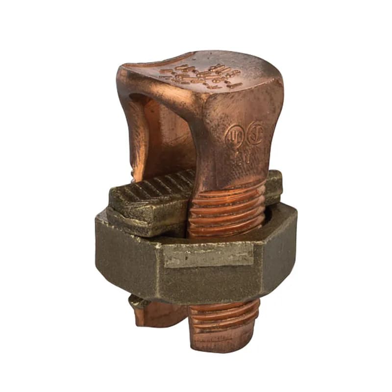 NSI Industries N-2/0R - Copper Split Bolt 750 Tin Plated