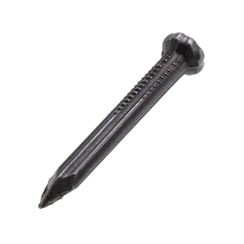 NSI Industries MN1TM - Heat Tempered Fluted Masonry Nail, 1 in. length, Steel material, 435 piece(s). For use with SAE, Fender Washer.