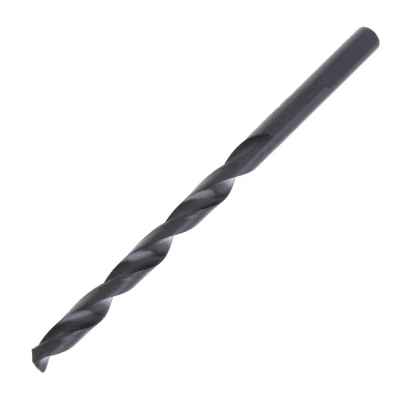High-Speed Steel Twist Drill, Bright finish, #10 drill point, 3-5/8 in. overall length, 118 DEG tip angle, 10 pieces