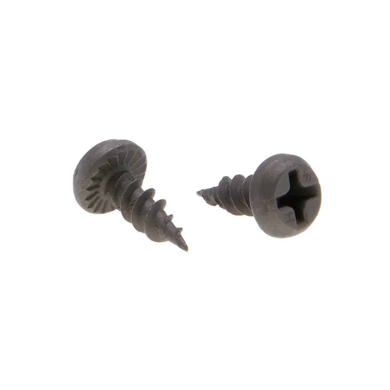 #6 x 7/16 Pan Head Phillips Self Piercing Drywall Framing Screw Black Phosphate u/m 15,000