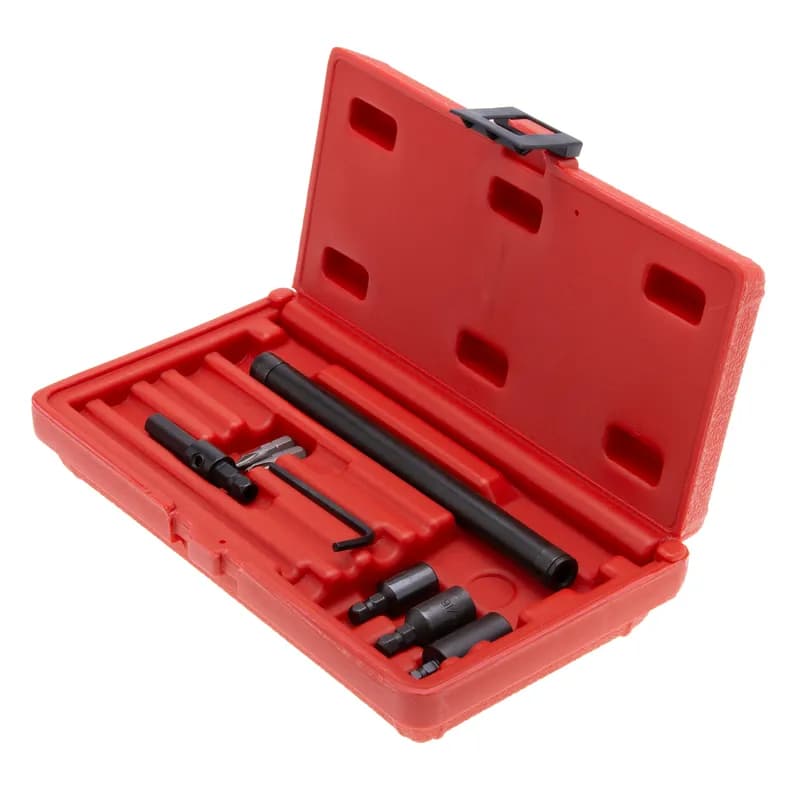 NSI Industries IT1000 - Concrete Screw Installation Kit, Black, Includes (1) Drill Driver, (1) Drill Adapter, (2) Hex Drivers, (1) Phillips Bit Holder, (2) Phillips Bits, (1) Allen Hex Key