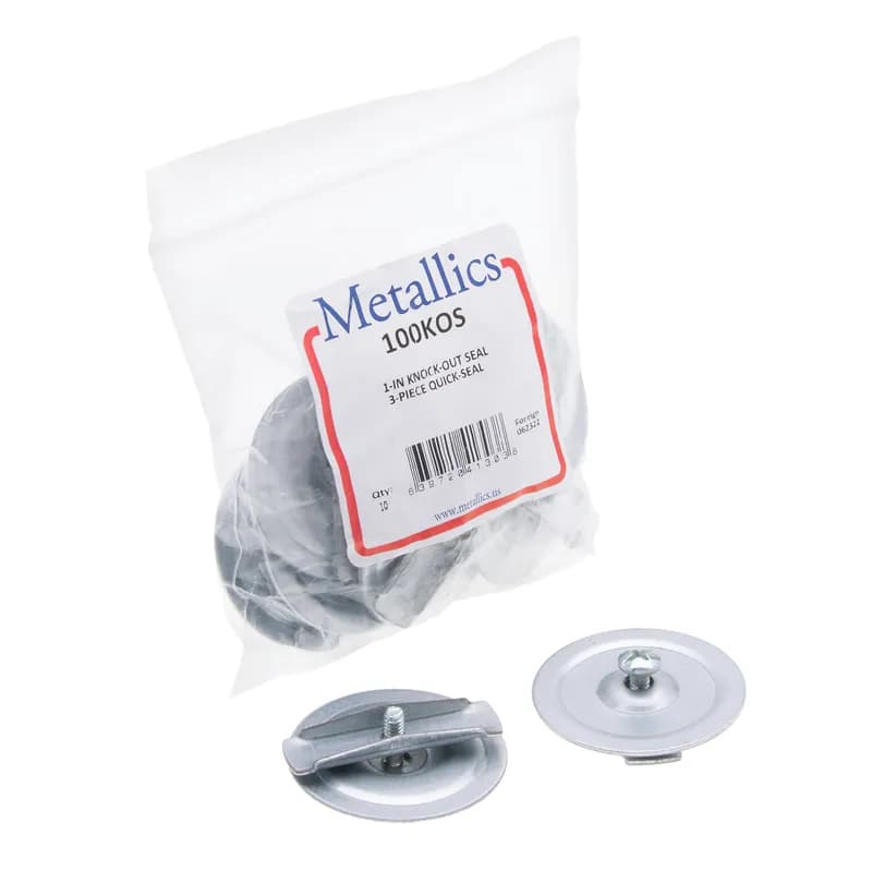 NSI Industries 100KOS - 3 Pieces Knock-Out Seal, 1 in. size, 10 per pack