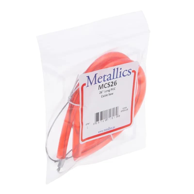 NSI Industries MCS26 - PVC Cable Saw, 26 in. overall length, Vinyl handle, 1 per pack