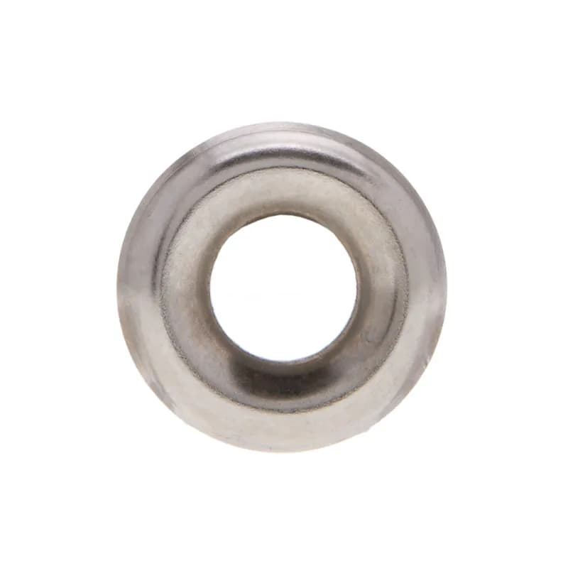 NSI Industries JCW12 - Finishing Washer, #10 size, 3/16 in. bolt size, Steel, Nickel Plated finish, 100 per pack