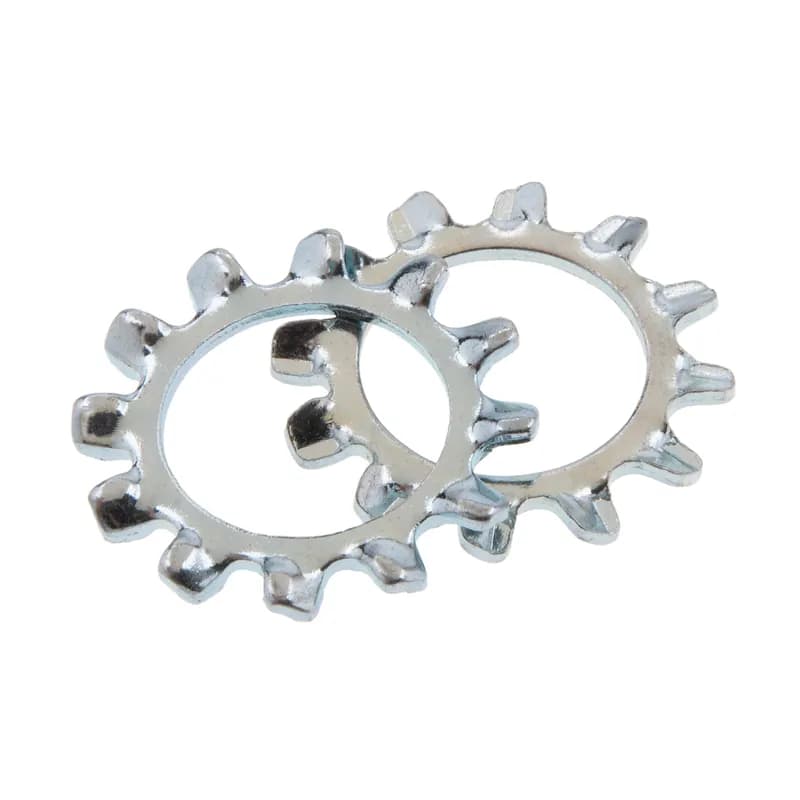 NSI Industries JLWX3 - #6 External Tooth Lock Washer Zinc 100 per pack