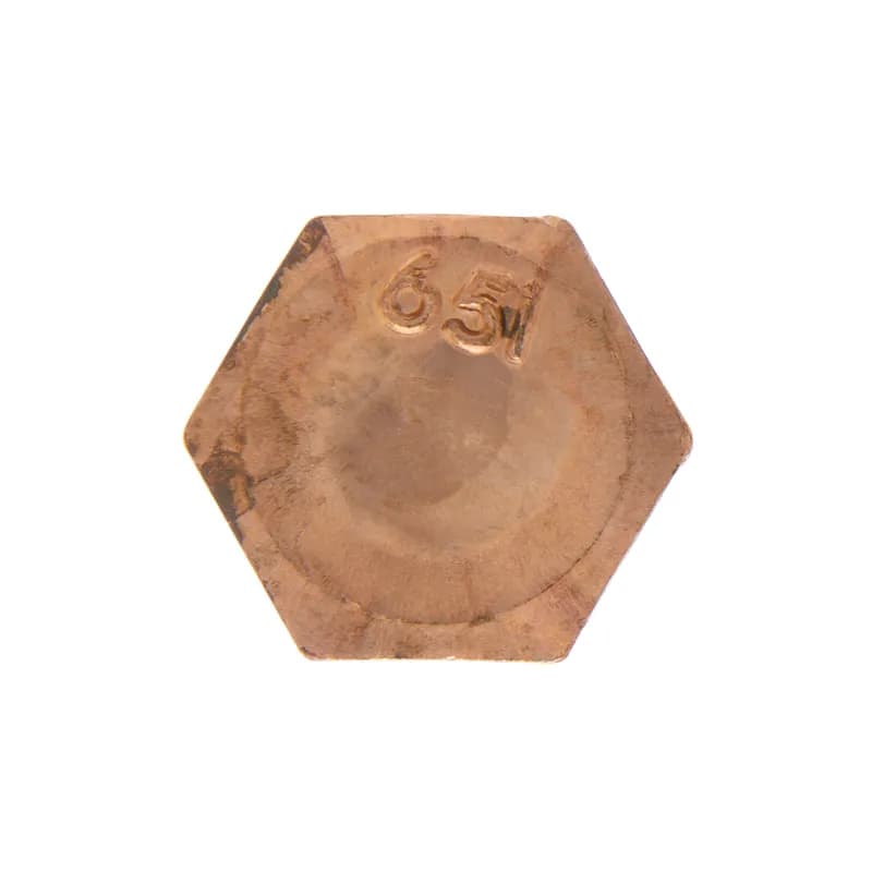 Bolt, 1/2-13 in. size, 1-1/2 in. length, Hex head, Silicon Bronze, 50 per pack