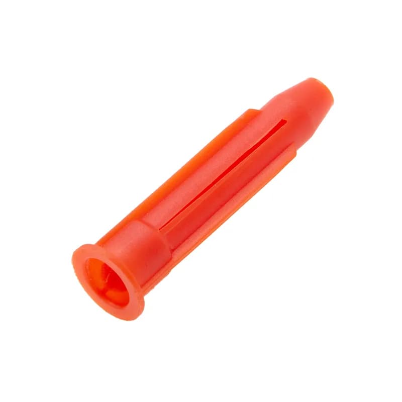#8 x 1-1/2 Red 1/4" Expandet Nylon Anchor Nylon