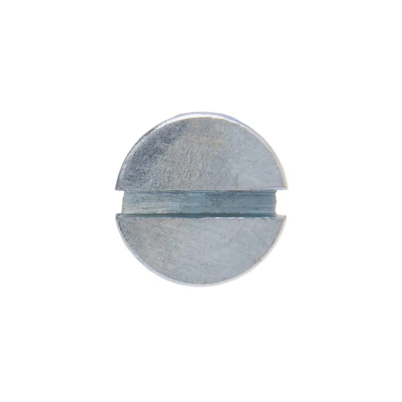 NSI Industries JFM79 - Machine Screw, Steel material, #6-32 Size, 1-3/4 in. length, Flat head, Zinc finish, Slotted drive type, 100 per pack