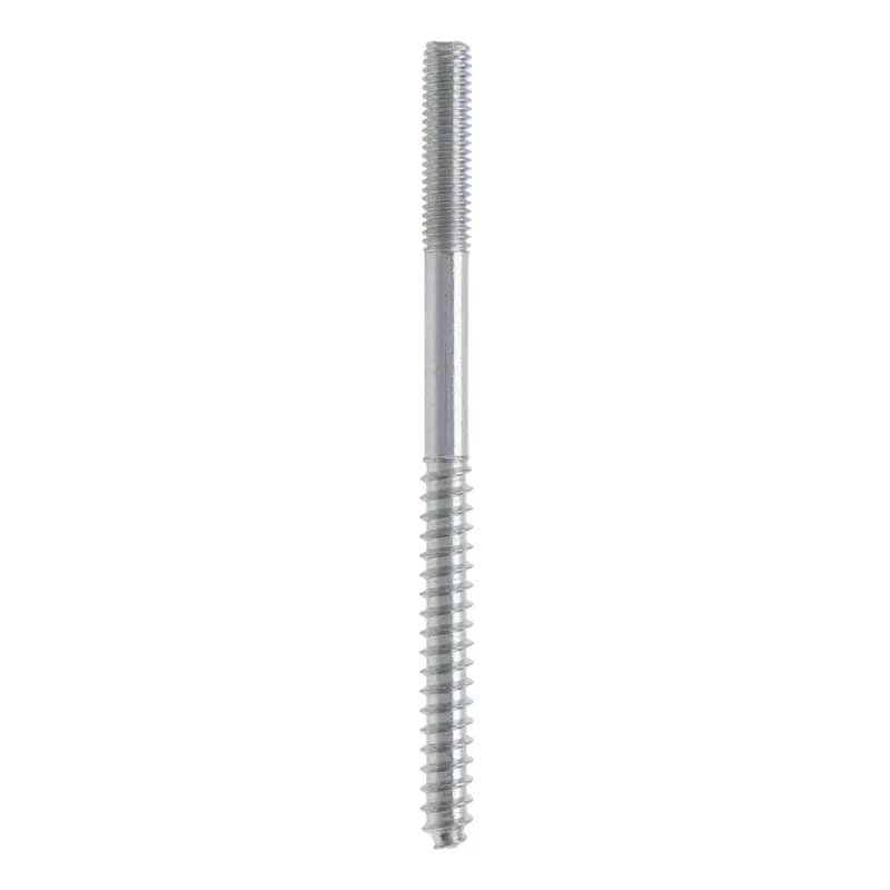 NSI Industries JHAB13 - Hanger Bolt, 3/8-16 in. size, Right Hand thread, Steel, Zinc Chromate finish, 4 in. length, 100 per pack