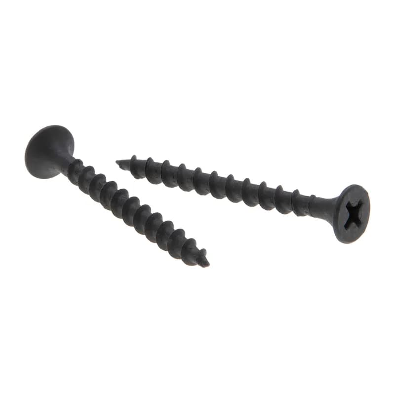 #6 x 1-1/4 Bugle Hd Phillips Drywall Screw Coarse Black Phosphate u/m 1,000