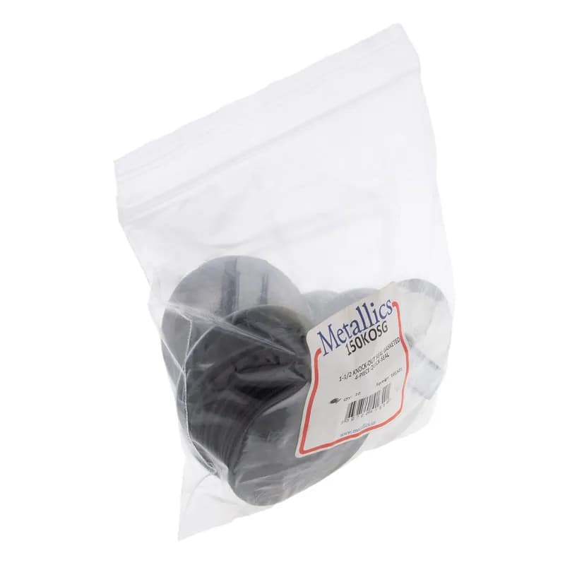 4 Pieces Knock-Out Seal Gasketed, 1/2 in. size, 10 per pack