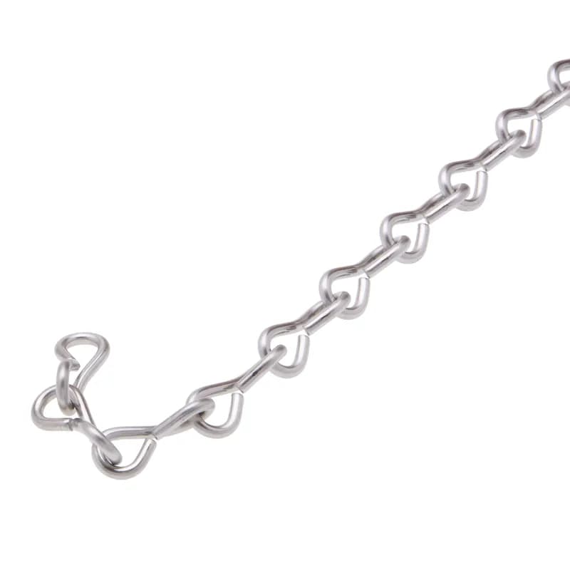 NSI Industries JC18CB - Jack Chain, #18, 3/16 in. size, 5 lb. working load limit, Steel, Galvanized finish, 100 ft. per box