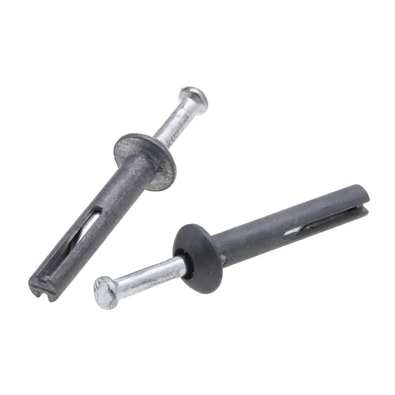 NSI Industries JNA142SS - Metal Hammer Drive Nail-In Anchor, Stainless Steel, 1/4 in. diameter, 2 in. length, 100 per pack, 1/4 in. hole size