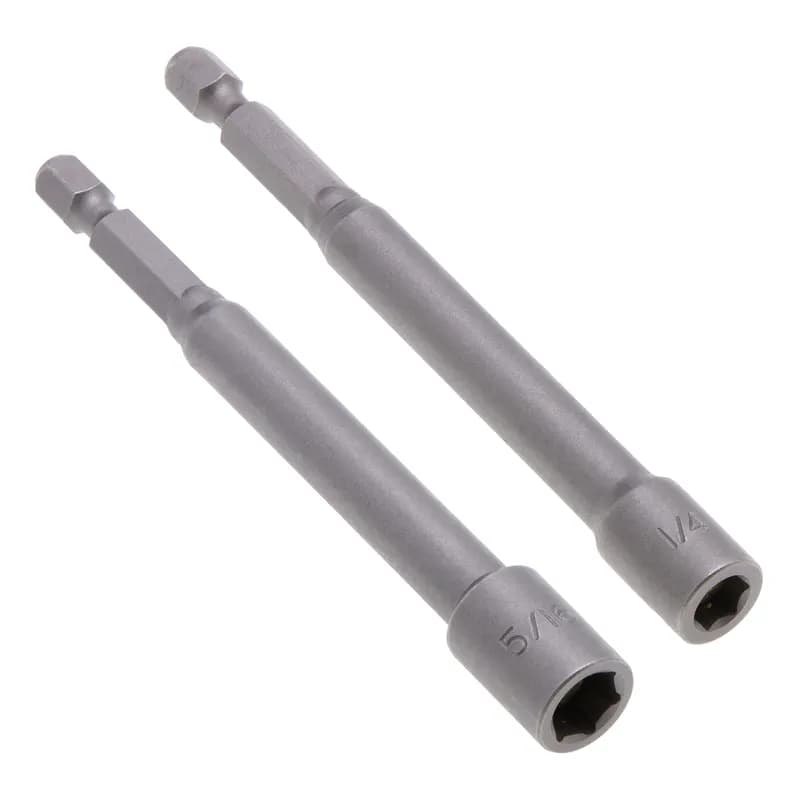 NSI Industries MTKQ9 - Magnetic Bit Holder and Nut Setter Kit, 9 pieces, Hex shank shape, Steel holder material, 1/4 in. (Magnetic Nut Setter), 1/4 in. (Magnetic Nut Setter), 1/4 in. (Magnetic Nut Setter), 1/4 in. (Magnetic Nut Setter), 5/16 in. (Magnetic Nut Setter), 5/16 in. (Magnetic Nut Setter), 5/16 in. (Magnetic Nut Setter), 5/16 in. (Magnetic Nut Setter), 3/8 in. (Mag tip size