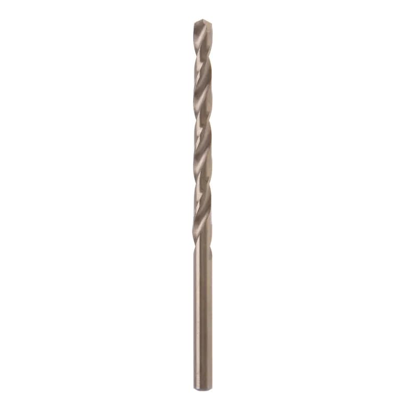 Heavy Duty Split Point Drill, 3/16 in., 135 DEG tip angle, 3-1/2 in. overall length, Cobalt Steel, Yellow finish