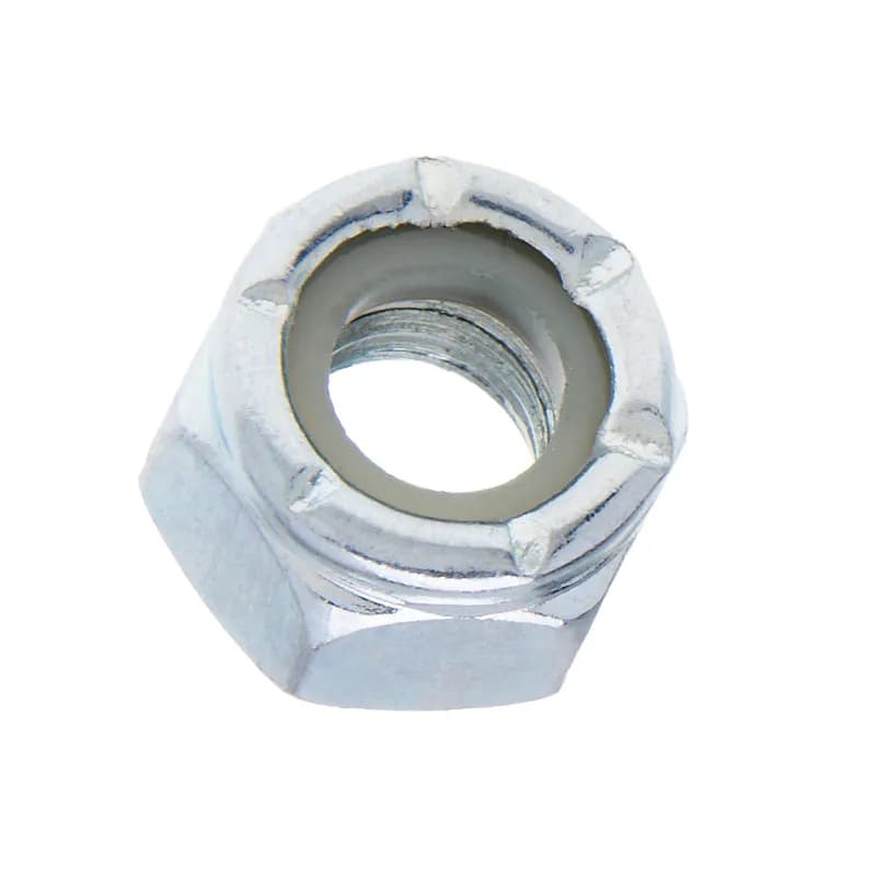 NSI Industries JNYN164SS316 - 5/16-18 Hex Nylon Insert Locknut 316 Stainless Steel