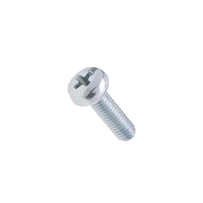 M6 (1.0) x 30mm Pan Head Phillips Metric Machine Screw Steel Zinc