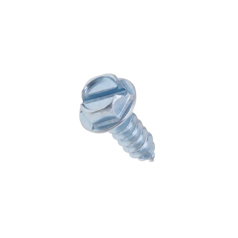 10 x 1-1/2 (5/16" Hd) Ind Hex Washer Slot SMA Zinc - u/m 1,000