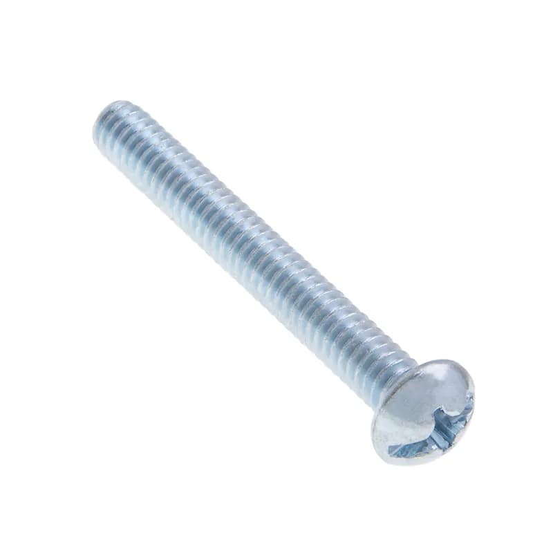 10-32 x 3/4 Round Head Combo Machine Screw Zinc u/m 1,000
