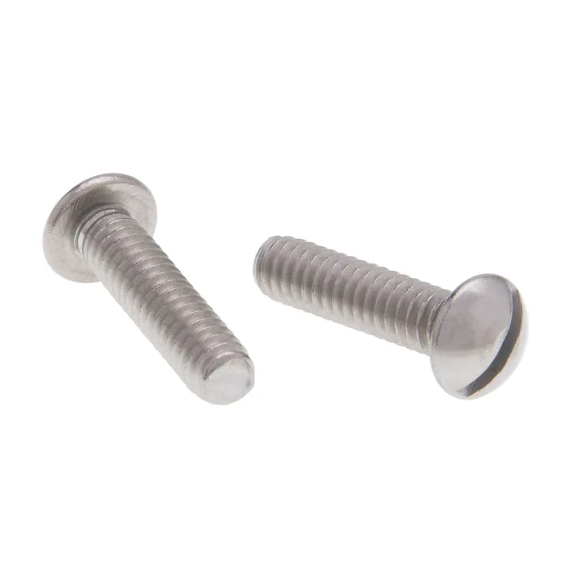 NSI Industries JSRM221 - 10-24 x 3/4 Round Head Slot Machine Screw 316 Stainless Steel