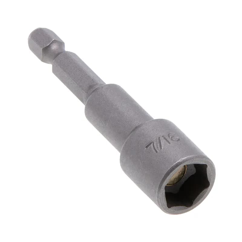 NSI Industries MT214L - 7/16 x 2-9/16 Drill Chuck Nut Setter Magnetic