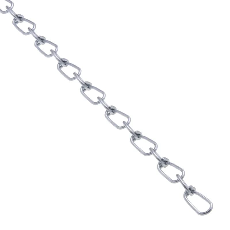 NSI Industries SDLC1 - #1 x 100' Double Loop Chain 18-8 Stainless Steel