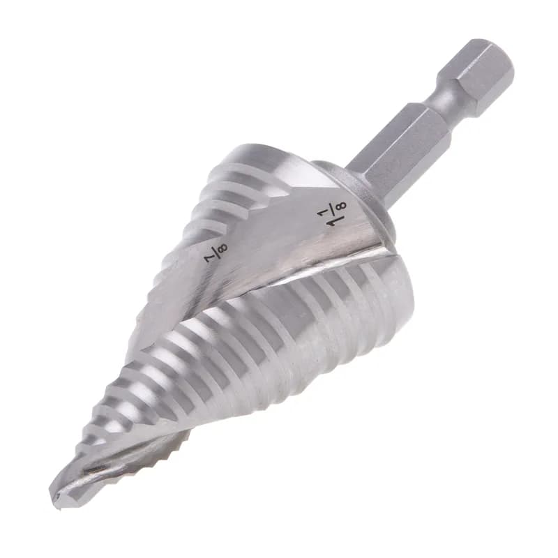 NSI Industries SD278118 - Step Drill, Carbon Steel M2 High Multi Step (2) 7/8" thru 1-1/8"