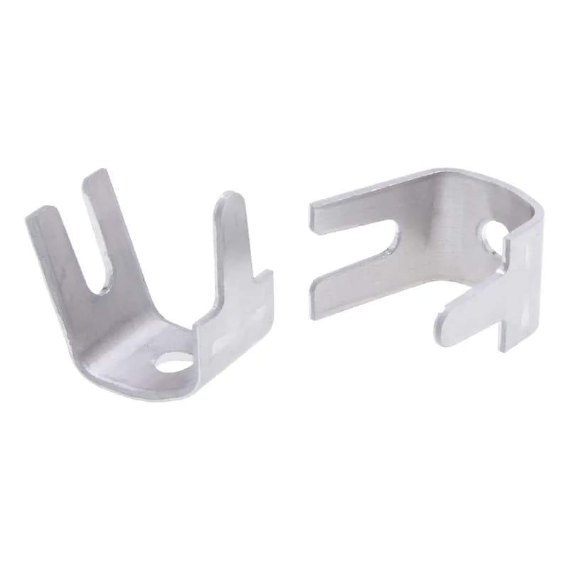 Aluminum Fold Over Strap 1/4" Hole Cable Size 4/3