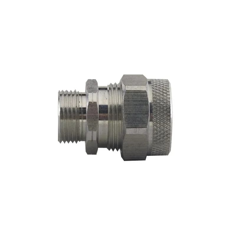 Cord Grip with ISO Metric thread, alum, M16, cable range .188 - .250, Form Size 2