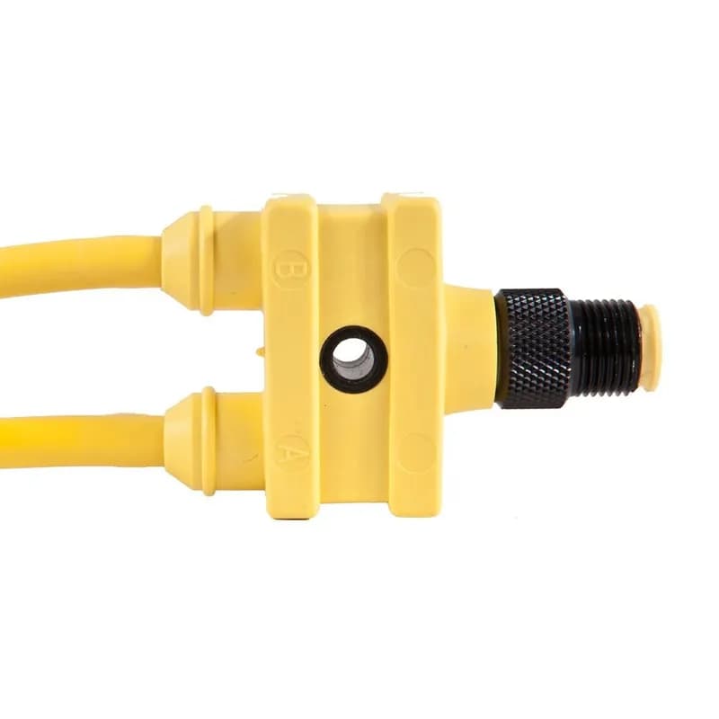 NSI Industries 204ILSB0010T - Dual Key Micro-Link Splitter, Type B, 22 AWG, 1' length