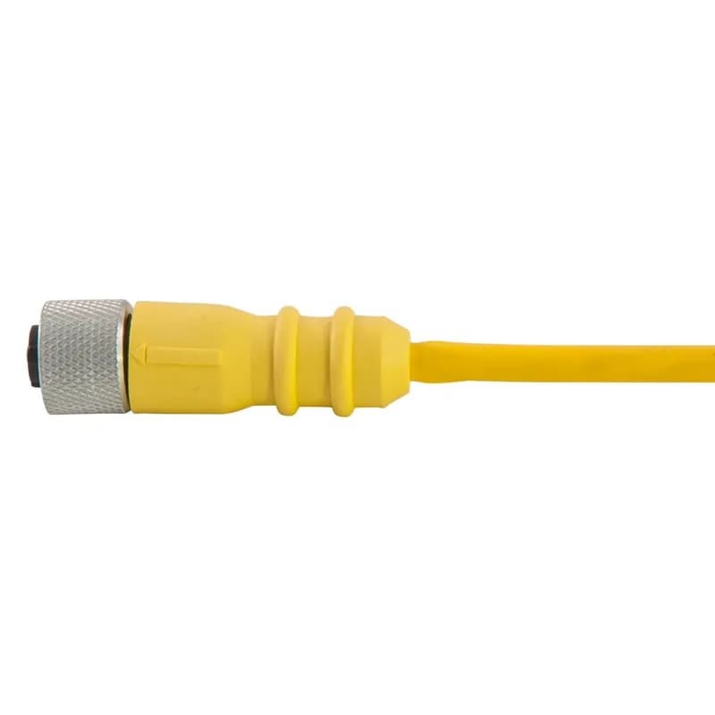 NSI Industries 405A0060AQ - Dual Key Micro-Link Plug Assembly, TPE, Female, 5 pole, 6', 18 AWG