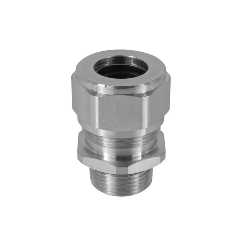 Cord Connector, SS, 1/2" NPT, cable range .438 - .500