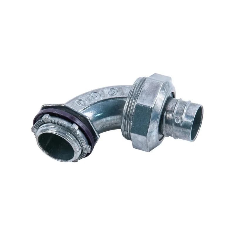 Liqua-Seal Connector, 90 deg, 2" NPT, die cast zinc, insulated